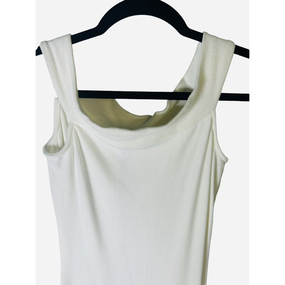 Rachel Pally Luxe Rib Ivory Capsule Stretch Dress Womens Size S NEW W/TAGS - Picture 4 of 10